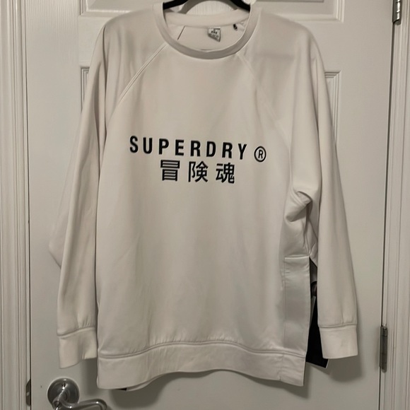 Men’s White Crewneck (Superdry) - Picture 1 of 2
